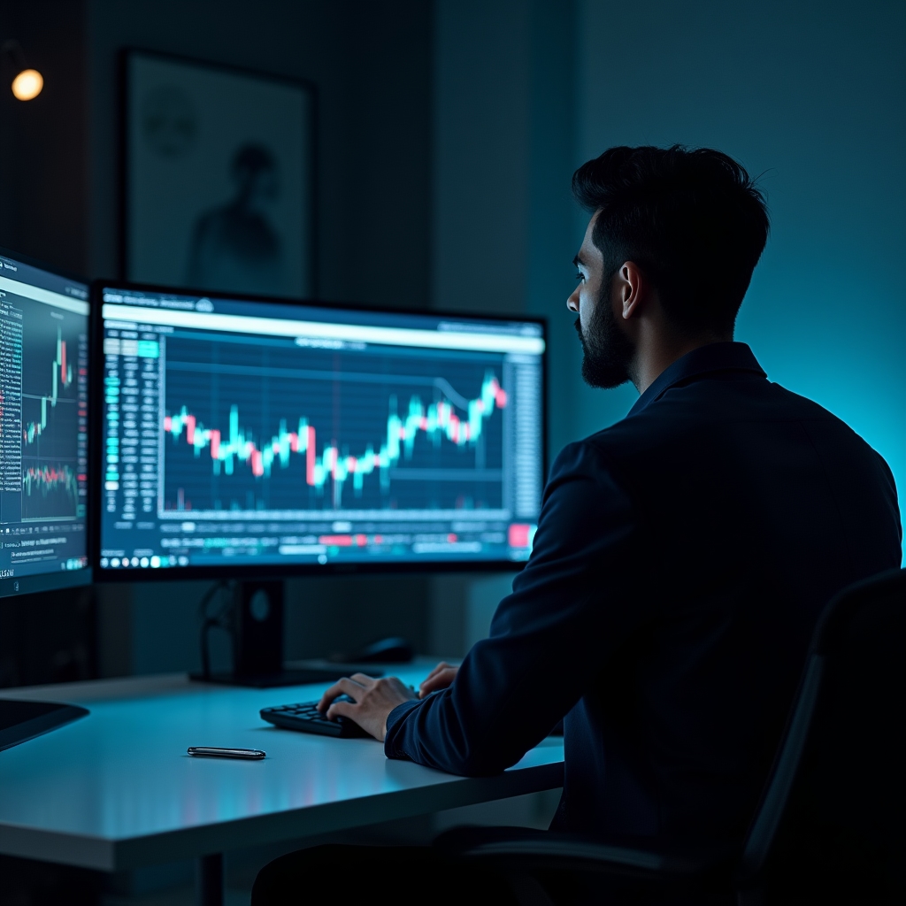 BlueMesa Exchange trading dashboard showing real-time cryptocurrency prices